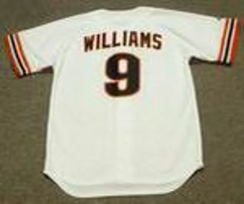 MATT WILLIAMS San Francisco Giants 1989 Majestic Cooperstown Throwback Jersey 