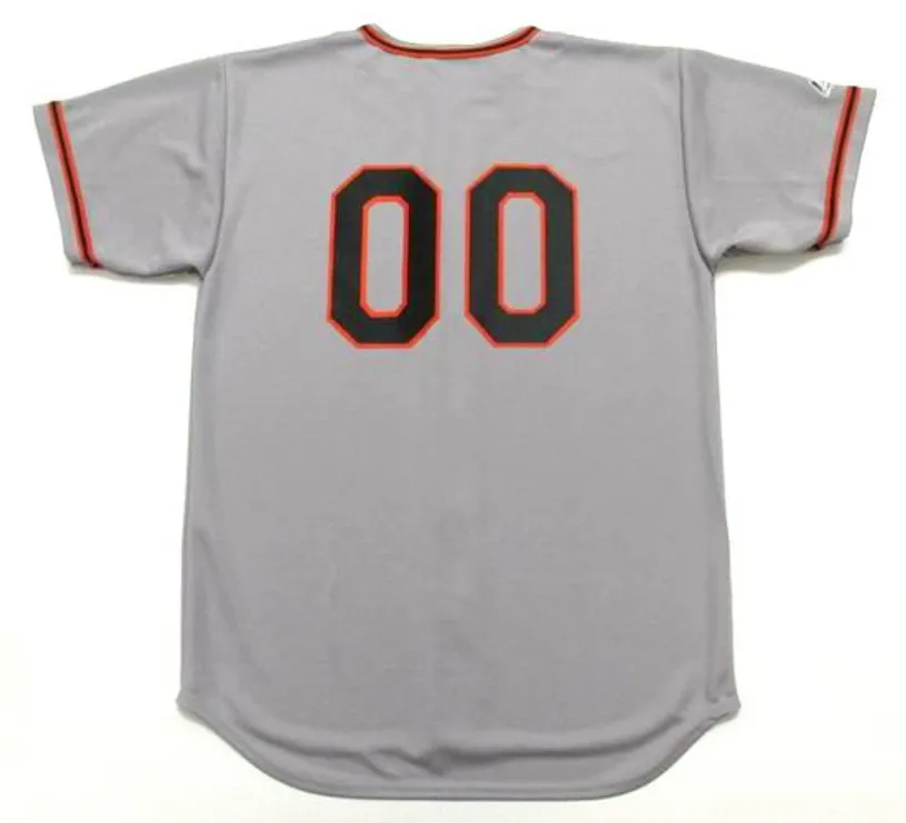 SAN FRANCISCO GIANTS 1960’s Majestic Throwback Away Jersey Customized “Any Name & Number(s)” 