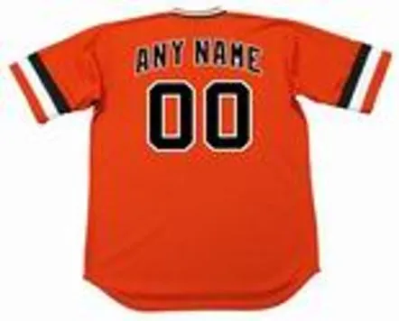 SAN FRANCISCO GIANTS 1980’s Majestic Cooperstown Alternate Jersey Customized “Any Name & Number(s)” 