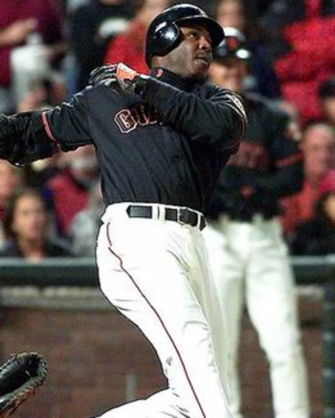 SAN FRANCISCO GIANTS 2001 Majestic Throwback Alternate Jersey 