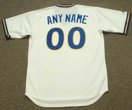 SEATTLE MARINERS 1970’s Majestic Cooperstown Jersey Customized “Any Name & Number(s)” 