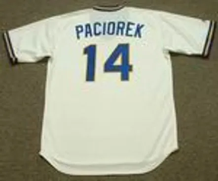 TOM PACIOREK Seattle Mariners 1979 Majestic Cooperstown Throwback Baseball Jersey 
