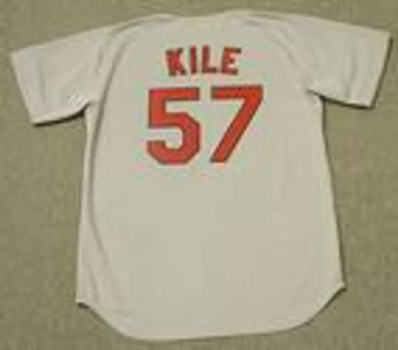 DARRYL KILE St. Louis Cardinals 2000 Majestic Cooperstown Throwback Away Jersey 
