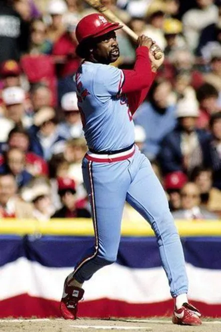 GEORGE HENDRICK St. Louis Cardinals 1982 Majestic Cooperstown Away Baseball Jersey 