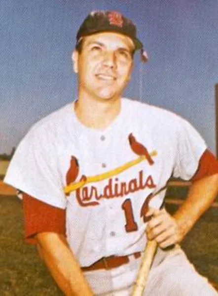 KEN BOYER St. Louis Cardinals 1964 Majestic Cooperstown Throwback Away Jersey 