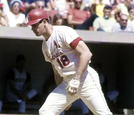 MIKE SHANNON St. Louis Cardinals 1967 Majestic Cooperstown Throwback Home Baseball Jersey 