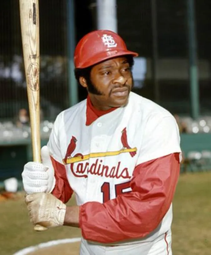 RICHIE ALLEN St. Louis Cardinals 1970 Majestic Cooperstown Throwback Home Baseball Jersey 