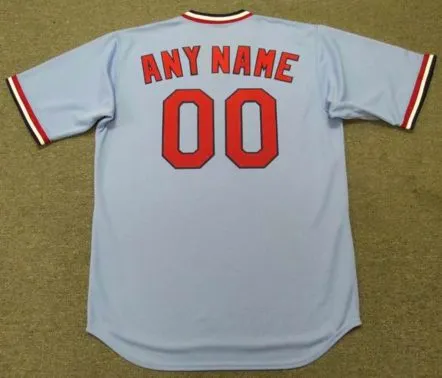 ST. LOUIS CARDINALS 1980’s Majestic Cooperstown Away Jersey Customized “Any Name & Number(s)” 