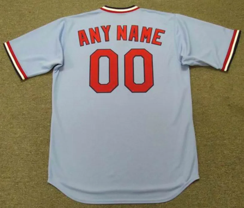 ST. LOUIS CARDINALS 1980’s Majestic Cooperstown Away Jersey Customized “Any Name & Number(s)” 