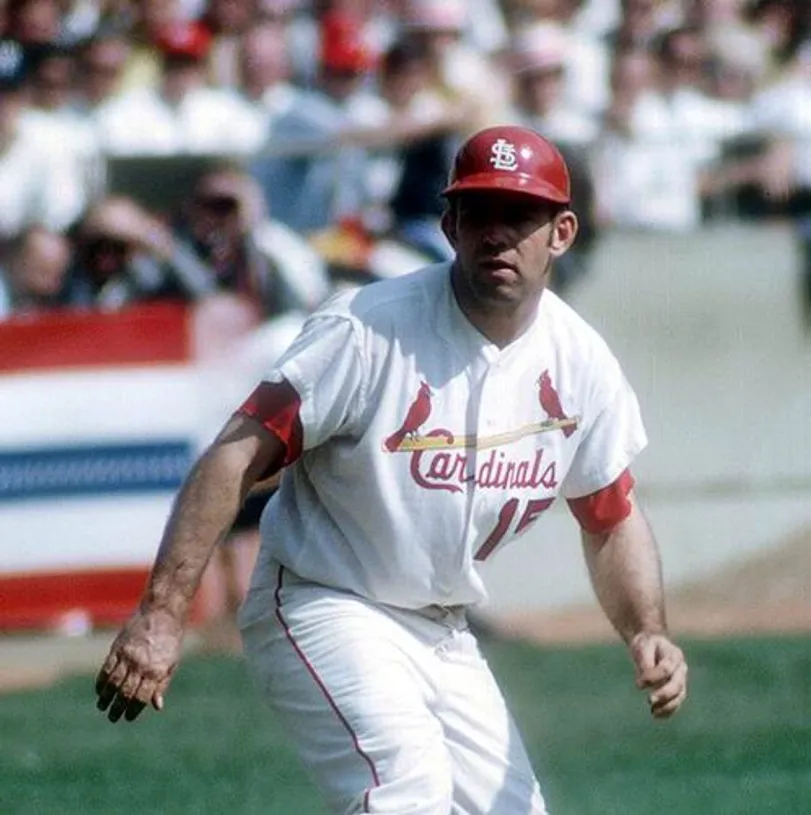 TIM McCARVER St. Louis Cardinals 1967 Majestic Cooperstown Throwback Home Baseball Jersey 