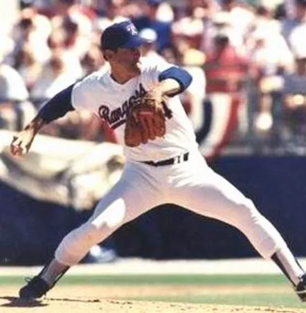 NOLAN RYAN Texas Rangers 1991 Home Majestic Baseball Throwback Jersey 