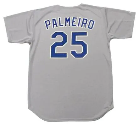RAFAEL PALMEIRO Texas Rangers 1993 Majestic Cooperstown Throwback Away Jersey 