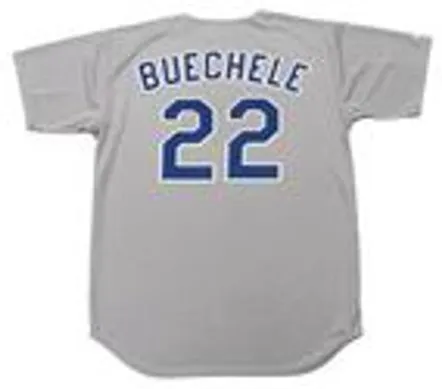 STEVE BUECHELE Texas Rangers 1988 Majestic Cooperstown Throwback Away Jersey 