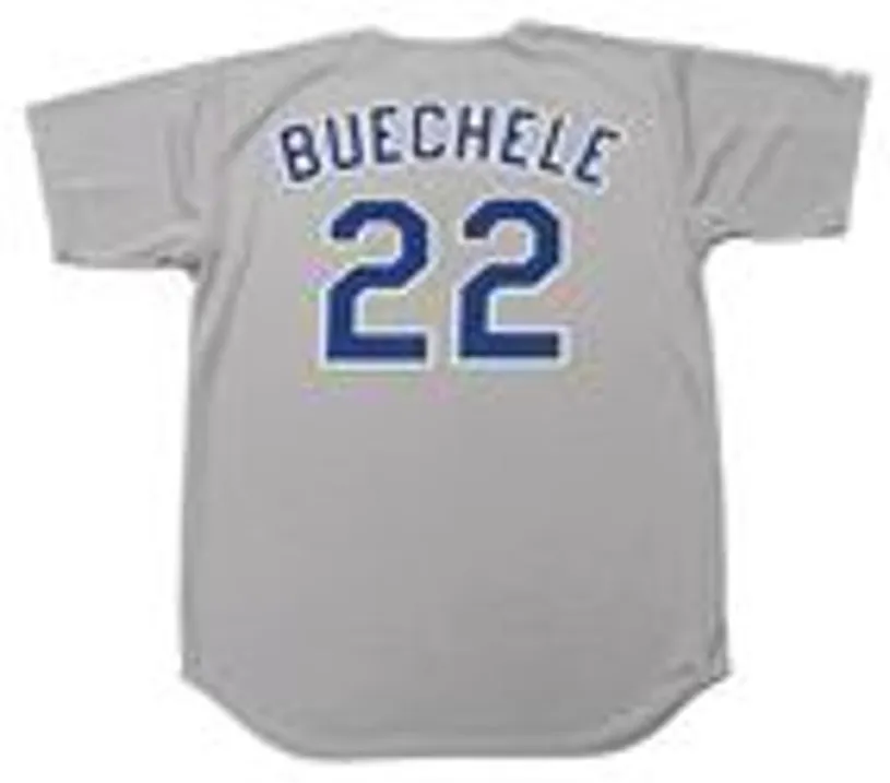 STEVE BUECHELE Texas Rangers 1988 Majestic Cooperstown Throwback Away Jersey 