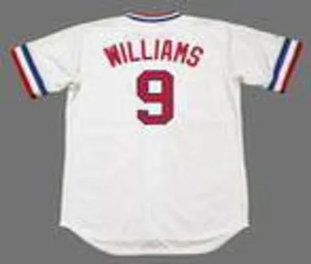 TED WILLIAMS Texas Rangers 1972 Home Majestic Throwback Baseball Jersey 