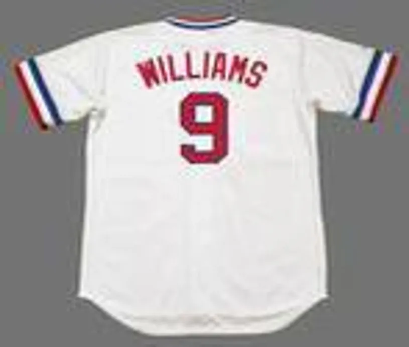 TED WILLIAMS Texas Rangers 1972 Home Majestic Throwback Baseball Jersey 
