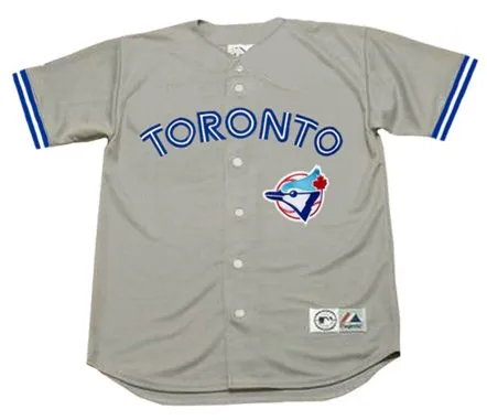 TONY FERNANDEZ Toronto Blue Jays 1993 Majestic Throwback Away Baseball Jersey 