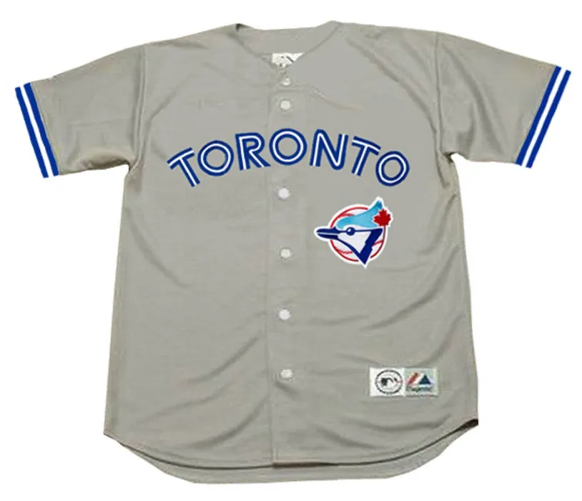 TONY FERNANDEZ Toronto Blue Jays 1993 Majestic Throwback Away Baseball Jersey 
