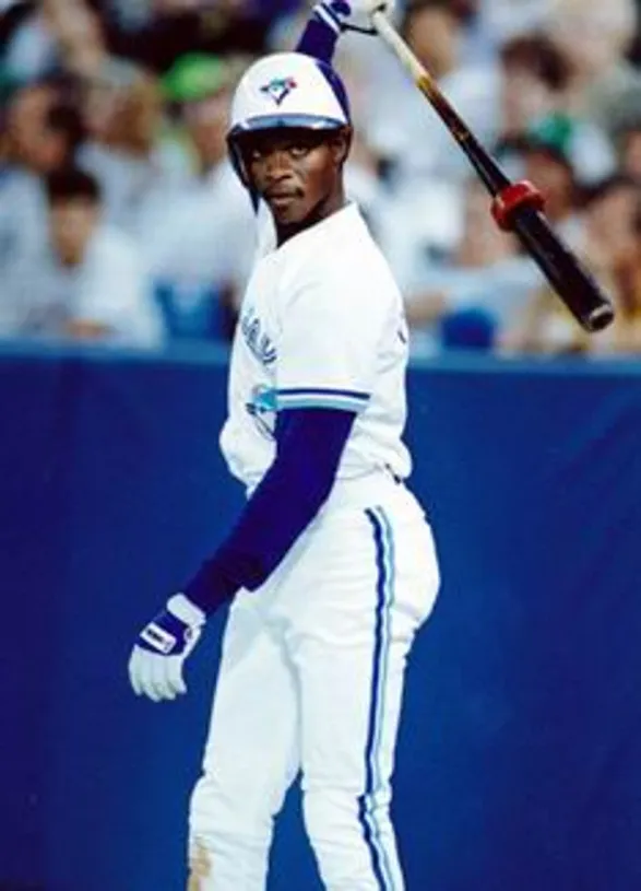 TONY FERNANDEZ Toronto Blue Jays 1993 Majestic Throwback Home Baseball Jersey 