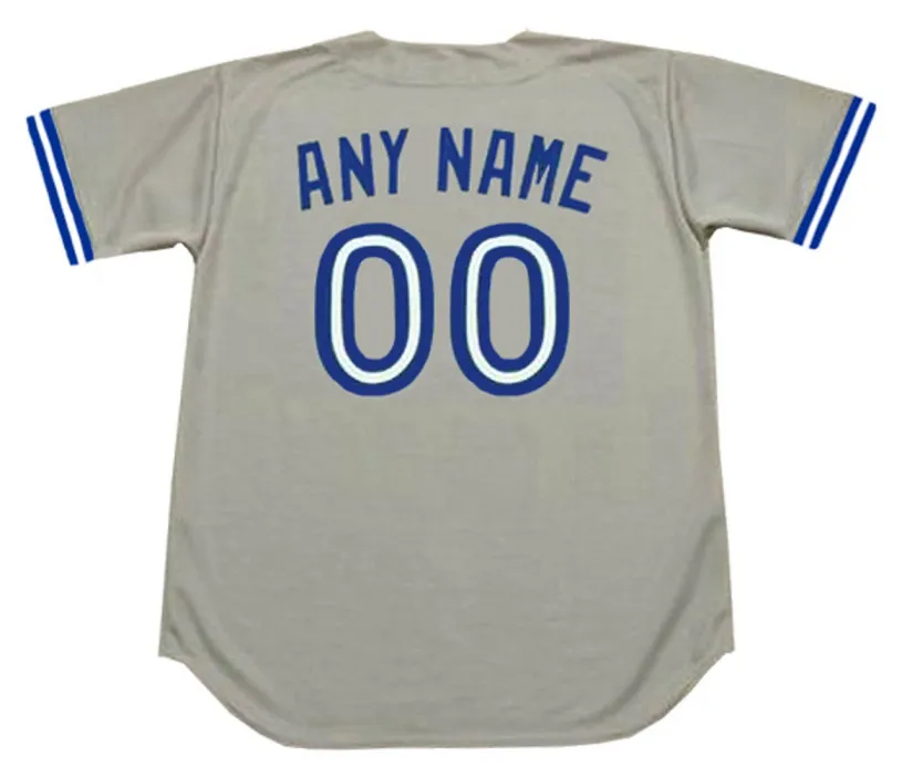 TORONTO BLUE JAYS 1990’s Majestic Throwback Away Jersey Customized “Any Name &  Number(s)” 