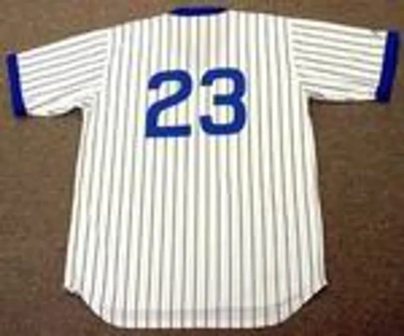 RYNE SANDBERG Chicago Cubs 1982 Majestic Cooperstown Throwback Home Jersey 