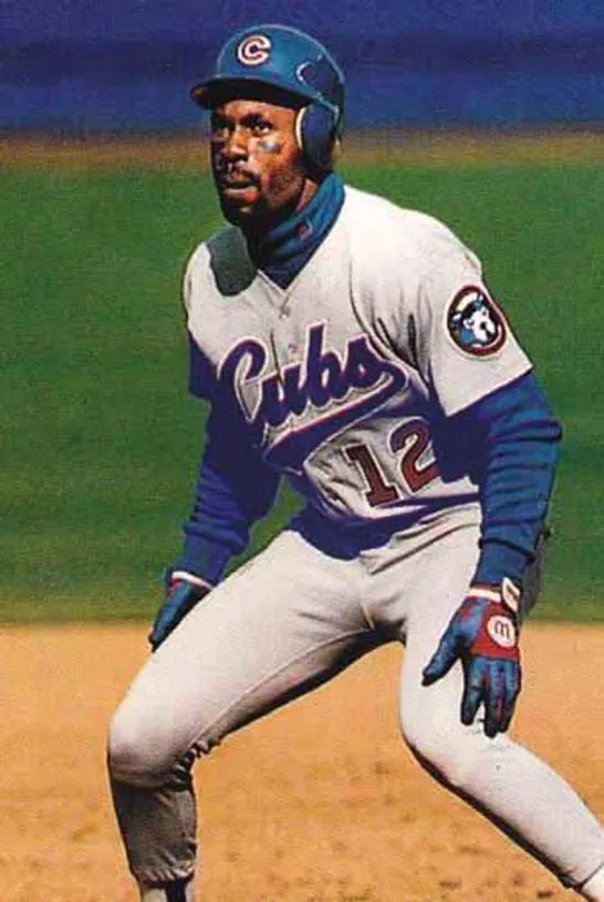 SHAWON DUNSTON Chicago Cubs 1994 Majestic Throwback Away Baseball Jersey 