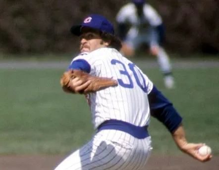 STEVE STONE Chicago Cubs 1975 Home Majestic Throwback Baseball Jersey 