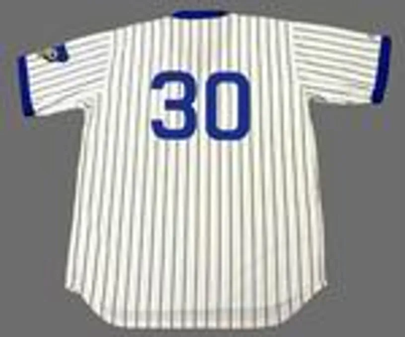 STEVE STONE Chicago Cubs 1975 Home Majestic Throwback Baseball Jersey 
