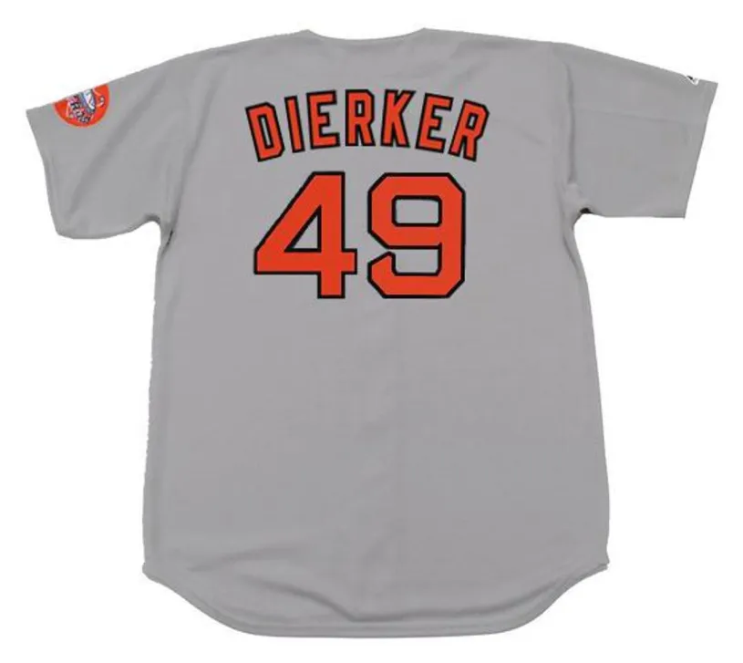 LARRY DIERKER Houston Astros 1971 Majestic Cooperstown Away Baseball Jersey 