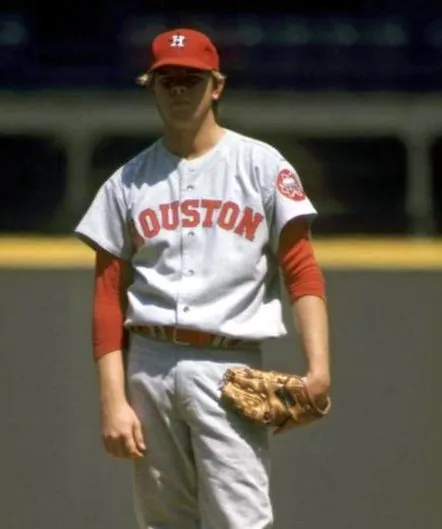 LARRY DIERKER Houston Astros 1971 Majestic Cooperstown Away Baseball Jersey 