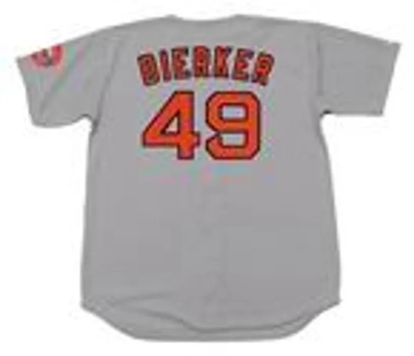 LARRY DIERKER Houston Astros 1971 Majestic Cooperstown Away Baseball Jersey 