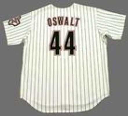 ROY OSWALT Houston Astros 2004 Majestic Throwback Home Baseball Jersey 