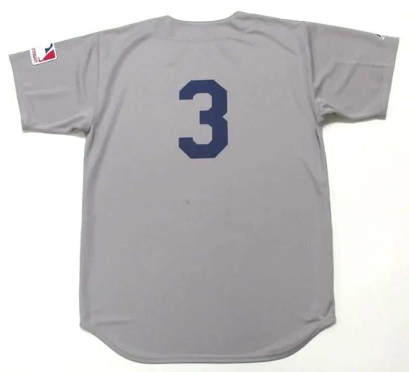 WILLIE DAVIS Los Angeles Dodgers 1969 Away Majestic Throwback  Baseball Jersey 