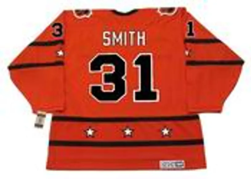 BILLY SMITH 1978 CCM Vintage Throwback NHL “All Star” Hockey Jersey 