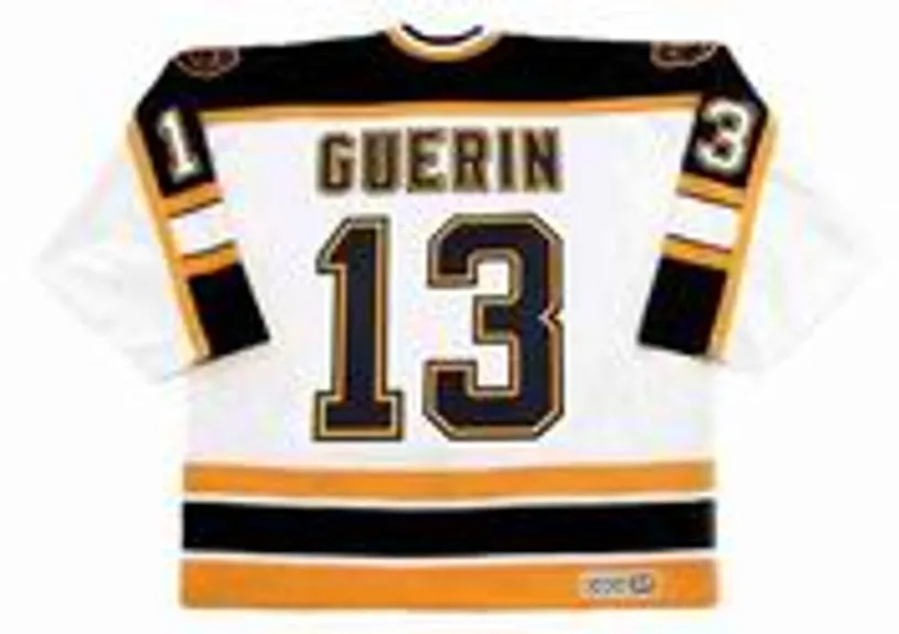 BILL GUERIN Boston Bruins 2001 Home CCM Throwback NHL Hockey Jersey 