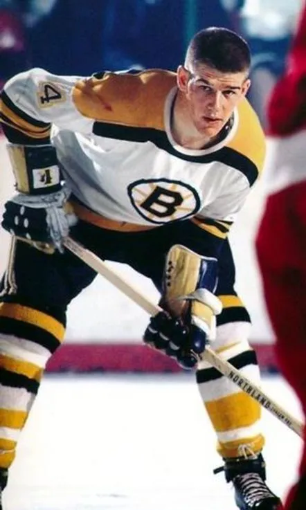 BOBBY ORR Boston Bruins 1966 Away CCM Throwback NHL Hockey Jersey 