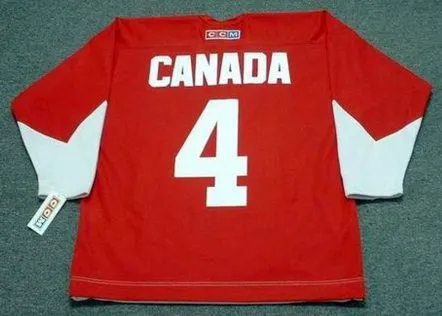 BOBBY ORR Team Canada 1972 CCM Throwback Hockey Jersey 