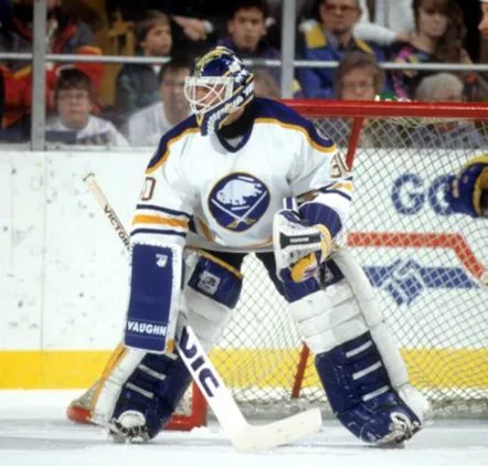 CLINT MALARCHUK Buffalo Sabres 1990 Home CCM Throwback NHL Hockey Jersey 