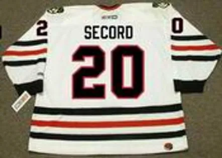 AL SECORD Chicago Blackhawks 1983 CCM Throwback Home NHL Hockey Jersey 
