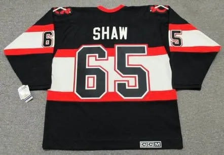 ANDREW SHAW Chicago Blackhawks 1930’s CCM Vintage NHL Hockey Jersey 