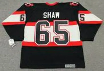 ANDREW SHAW Chicago Blackhawks 1930’s CCM Vintage NHL Hockey Jersey 
