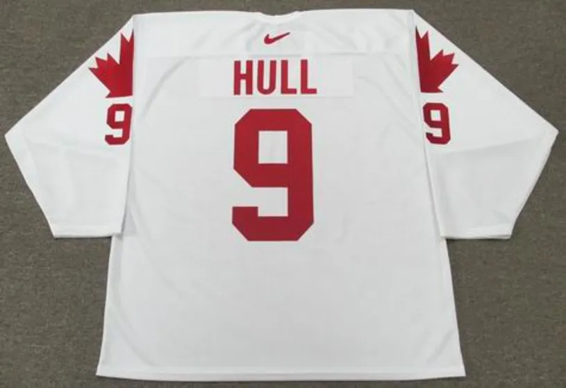 BOBBY HULL 1976 Team Canada Nike Vintage Throwback Hockey Jersey 