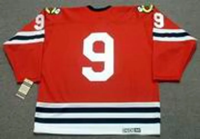 BOBBY HULL Chicago Blackhawks 1963 CCM Vintage Throwback NHL Jersey 