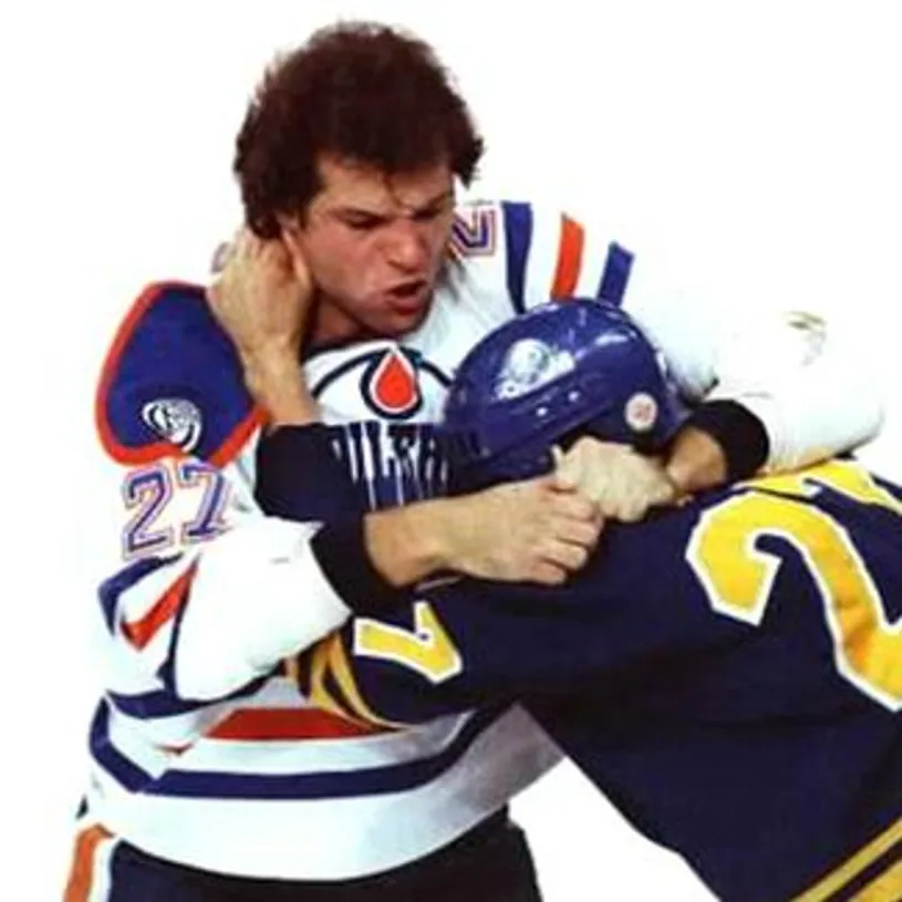 DAVE SEMENKO Edmonton Oilers 1985 CCM Vintage Throwback Home NHL Jersey 