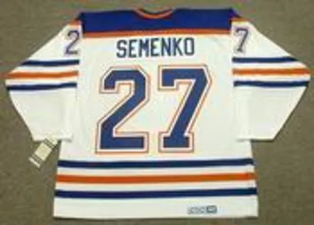 DAVE SEMENKO Edmonton Oilers 1985 CCM Vintage Throwback Home NHL Jersey 