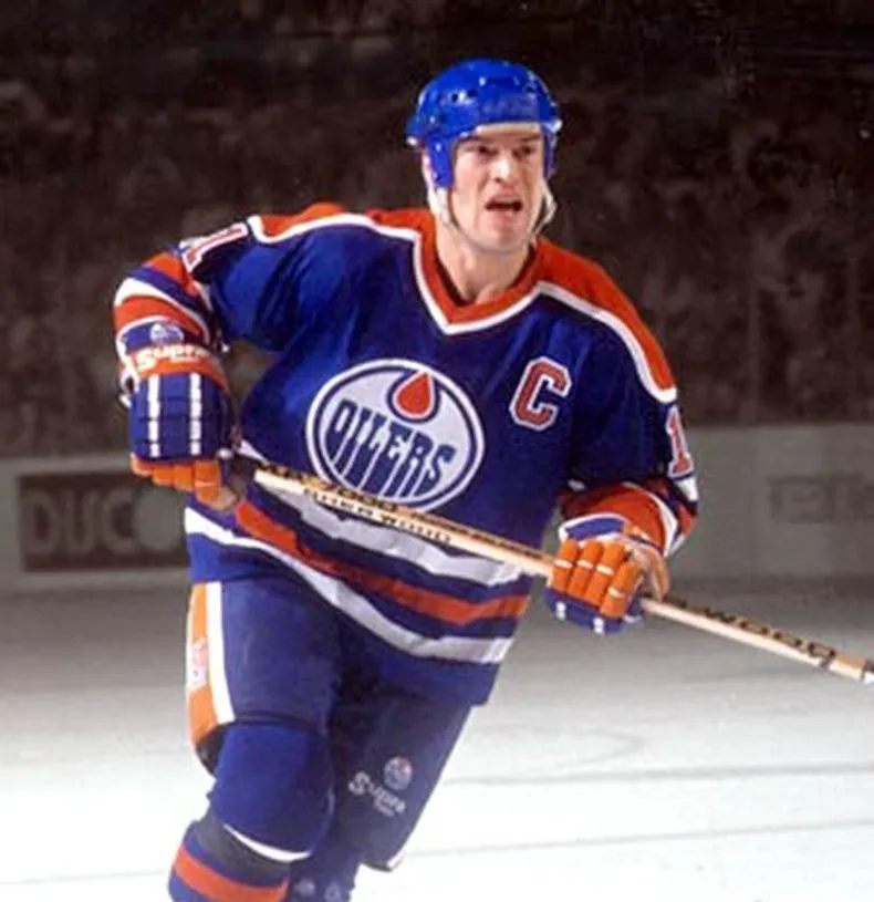 EDMONTON OILERS 1980’s CCM Vintage Away Jersey Customized “Any Name & Numbers” 