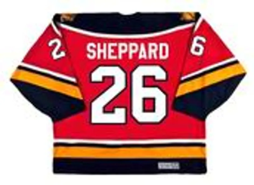 RAY SHEPPARD Florida Panthers 1996 Away CCM Vintage Throwback NHL Hockey Jersey 