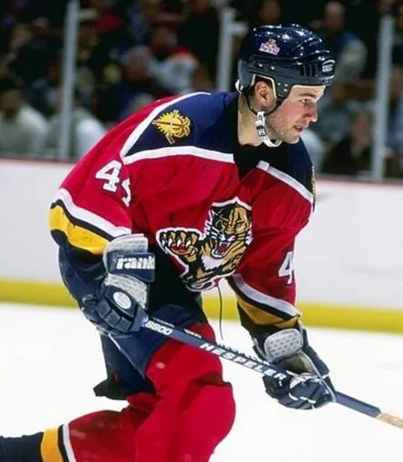 ROB NIEDERMAYER Florida Panthers 1996 Away CCM Vintage Throwback NHL Hockey Jersey 