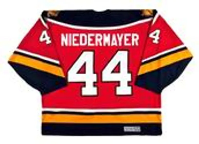 ROB NIEDERMAYER Florida Panthers 1996 Away CCM Vintage Throwback NHL Hockey Jersey 