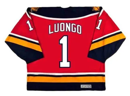 ROBERTO LUONGO Florida Panthers 2003 CCM Vintage Home NHL Hockey Jersey 